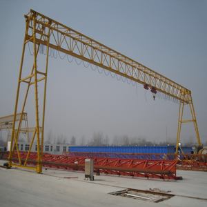 Горячая распродажа: Промышленный однобалочный козловой кран MH, 20 тонн, с ПЛК и дистанционным управлением, для подъема тяжелых материалов - Product Image 3