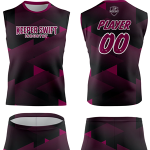 Vêtements de sport respirants en gros, uniforme 7V7, best-seller, uniforme 7V7 sans manches, uniforme 7V7 - Product Image 1