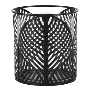 Portavelas de Metal Marroquí al por Mayor, Elegante Acabado Plateado Desgastado, Estilo Rejilla, para Decoración del Hogar y Bodas - Product Image 5