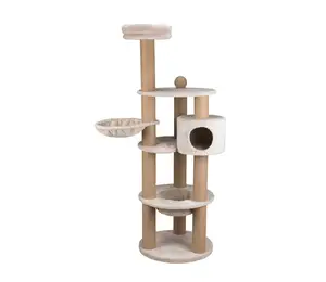 THPCT-0032 башня для кошек, домашняя мебель для кошек, игровой домик с лестницей