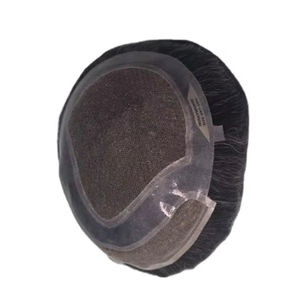 Toupee para Hombre Taz Hair, Peluca de Cabello Humano 100%, Densidad Cruda 60%-150%, Cabello Indio Remy, Resistente al Agua, Ondulado - Product Image 6