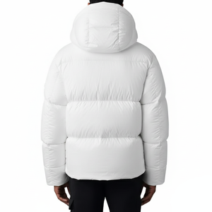 Chaqueta Acolchada Ligera de Invierno para Hombre |   Cuello con Capucha Impermeable y Cortavientos con Aislamiento Térmico Superior y Logotipo Frontal - Product Image 3