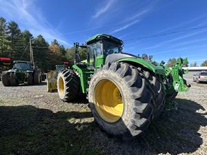 Tracteur agricole John Deere 9R 640 230 CV 4 roues motrices à transmission par engrenages avec pompe et boîte de vitesses 2023 - Product Image 3