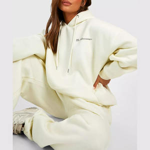 Ropa de calle de gran tamaño personalizada estilo OEM ODM proveedor al por mayor disponible Sudadera con capucha para mujer suave polar - Product Image 4