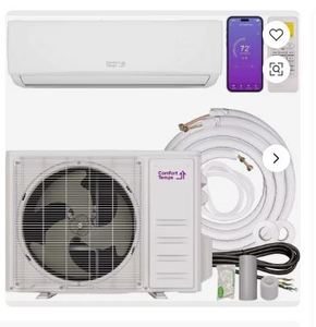 Nuevo Sistema de Aire Acondicionado/Calentamiento Mini Split Original de 18000 BTU/220V, Silencioso y Confortable, con WiFi y Accesorios Completos - Product Image 1