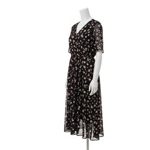 Robe décontractée en mousseline respirante avec teinture de vêtement, tissu doux et léger, vêtements de tous les jours, vêtements de mode en gros, meilleurs vêtements - Product Image 3