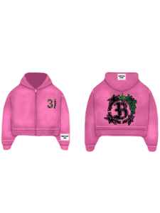 Sweat à capuche en molleton 100% coton de qualité supérieure, logo imprimé à l'écran, col à capuche, teinture numérique unie, design de dessin animé, doublure printemps - Product Image 3