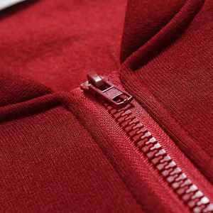 Plain Blank College Custom Logo Print Cotton Varsity <b>Jacket</b> Letterman <b>Baseball</b> Fleece <b>Jacket</b> <b>for</b> <b>Men</b> - Product Image 6