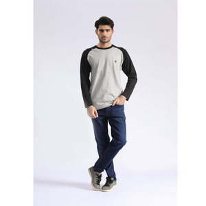 Camisetas de manga larga OEM para hombre 100% algodón cuello redondo ropa de calle camisetas gráficas de alta calidad de manga larga completa camisetas gráficas - Product Image 4