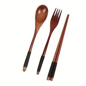 Venta caliente Diseño único de cuchillos de cubiertos de madera Tenedor de palo de cortar en material de calidad de madera específico - Product Image 1