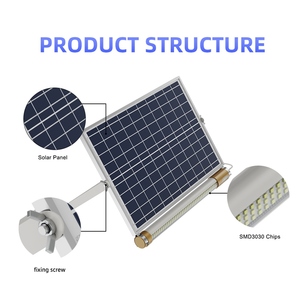 <span class=keywords><strong>Hot</strong></span> Mới 100W 200W 300W năng lượng mặt trời T12 Ống ánh sáng năng lượng mặt trời dẫn ánh sáng thời gian điều khiển + Điều khiển từ xa - Product Image 3