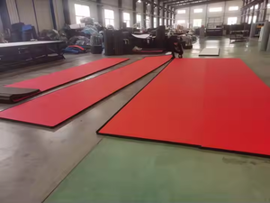 Tapete de PVC para Gimnasio, Alfombra Protectora de Gran Área, Flexible, para Entrenamiento Físico y Artes Marciales, Color Personalizado, Lavable - Product Image 1