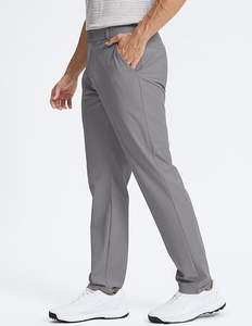 CUSTOM COMFY <b>STRETCH</b> <b>MEN</b> <b>WORK</b> DRESS PANTS LIGHTWEIGHT QUICK DRY <b>TROUSERS</b> BANGLADESH FACTORY - Product Image 3