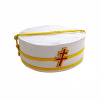 Topi Regalia Masonik Karakter Pendeta Agung Royal Arch, Laris Manis, Siap Jual Grosir