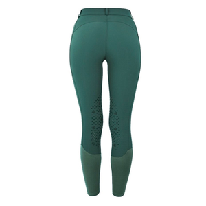 Vente en gros de culottes d'équitation pour femmes, taille haute, écologiques, en nylon et élasthanne, avec poche intégrée en silicone personnalisée - Product Image 6