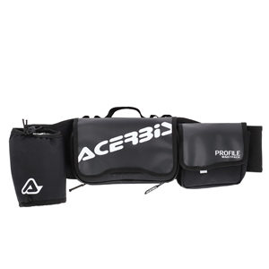 Sac de ceinture en cuir Acerbis, sacoche de jambe pour moto, sac à outils avec logo en profilé aluminium, accessoires durables et élégants - Product Image 1