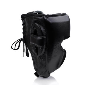 Protector de Cabeza de Cuero Vacuno para Boxeo con Doble Anillo, Personalizado al por Mayor, con Color y Empaque Personalizados de Alta Calidad, Servicio OEM - Product Image 4