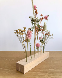 ขาตั้งไม้ดอกไม้แห้งแหวนโลหะพวงหรีดสีทอง/ดำ/ขาวปรับแต่งได้ - Product Image 3