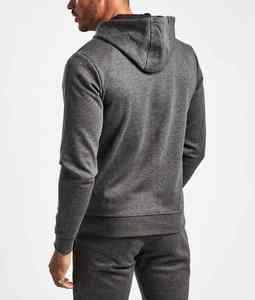 Survêtement décontracté personnalisé de haute qualité pour homme, respirant, avec veste à cordon de serrage et pantalon de jogging, grandes tailles, pour le fitness - Product Image 3