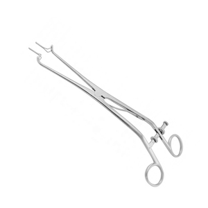 Spéculum endocervical Kogan Pointe de 3mm avec cliquet 24cm Acier inoxydable Spéculum endocervical Kogan Outil de gynécologie chirurgicale - Product Image 2