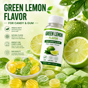 Arôme de citron vert de qualité alimentaire <span class=keywords><strong>pour</strong></span> le sucre - Liquide vert citron vif résistant à la chaleur et à l'humidité, arôme <span class=keywords><strong>pour</strong></span> confiseries et bonbons - Product Image 1
