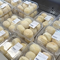 Boîtes en plastique PET transparentes pour gâteaux, pâtisseries, pains, rouleaux suisses et desserts, contenants de boulangerie en plastique, prix d'usine