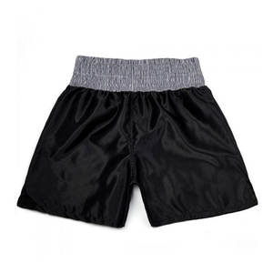 OEM Wholesale Plain Stretchy Fight MMA Kick Boxing Muay Thai <b>Shorts</b> Custom Logo Training Gym Wear for Men <b>Lightweight</b> Breathable - Product Image 2