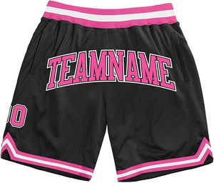 Short de basket-ball respirant pour hommes 100% polyester léger Quickdry dégradé couleurs Logo personnalisé impression motif solide - Product Image 5