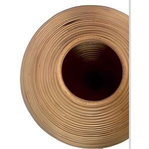 Best Quality Natural Rattan Barrel Vase Handmade Indonesia for Bedroom <b>Hotel</b> Use Versatile for Outdoor Living Room School Use - Product Image 2