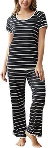 Ensemble de pyjama pour femmes à quantité minimale de commande bas Ensembles de vêtements de nuit luxueux, ensembles de pyjama de détente deux pièces pour vêtements de nuit, ensemble de salon et vêtements de nuit - Product Image 3