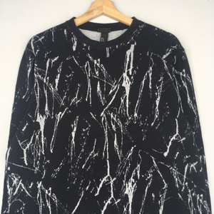 Custom Acid Wash Pullover Sudaderas Street Style Manga larga Cuello redondo Moda de invierno Liso teñido - Product Image 4