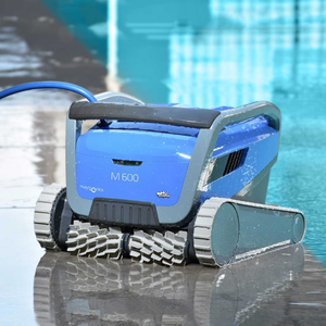 Robot de nettoyage automatique M600 en plastique avec double brosse active, câble anti-emmêlement, pour piscine résidentielle, 15m multi-couches - Product Image 2