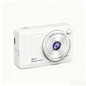 Mini Videocámara Infantil en Oferta, 48MP H12, Mini Cámara Digital para Niños, Estudiantes, Económica, de Nivel Básico, con Zoom Óptico, Cámara DSLR Portátil - Product Image 2