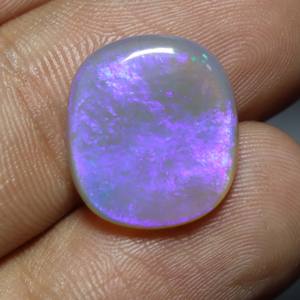 Pieza de 7 quilates, Ópalo australiano de Fuego Azul, Ópalo sólido Coober Pedy, fabricación de joyas de ópalo, piedras preciosas, cabujón de ópalos australianos naturales - Product Image 3