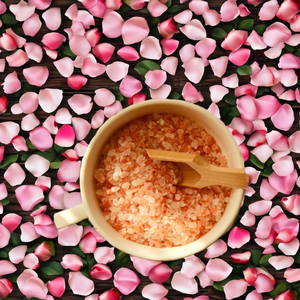 OEM Service Custom Made Himalayan <b>Bath</b> <b>Salt</b> Rose Glass <b>Container</b> Crystal Form Washable Packing-Adult Use Wholesale Price Made - Product Image 1