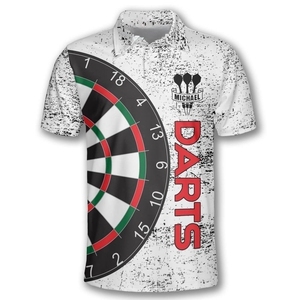 Maillot Dart Sublimation personnalisé avec tissu respirant à séchage rapide, impression couleur du logo de l'équipe, nom personnalisé pour les joueurs - Product Image 5