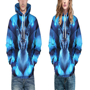 Sweat-shirt à capuche pour homme, dernière collection, personnalisable, impression 3D par sublimation, tissu polaire, OEM - Product Image 3