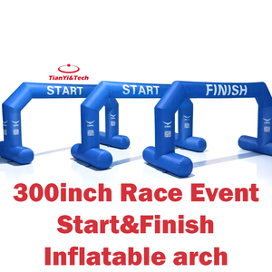 Arche gonflable TianYi <span class=keywords><strong>Tech</strong></span> Advertising pour événements sportifs |   Arche de départ/arrivée extérieure pour courses de course et publicité - Product Image 1