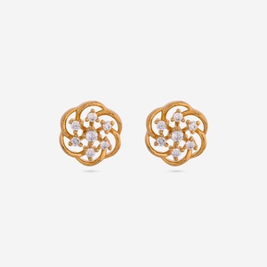 Zircon 188090, Broche Religioso con Forma de Flor y Luna, Hecho de Aleación de Zinc, Cobre y Latón. Con Perlas, Diamantes, Moissanita y Ónix para Regalo - Product Image 5