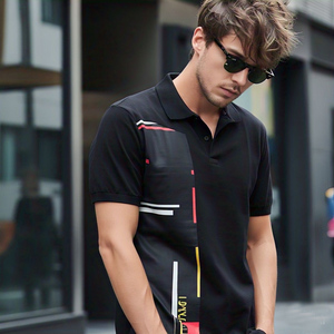 เสื้อโปโลสำหรับผู้ชายเสื้อโปโลปักลายโลโก้พลัสไซส์งานตามสั่งผ้าฝ้าย100% โปโลสำหรับใส่ได้ทั้งชายและหญิง - Product Image 2