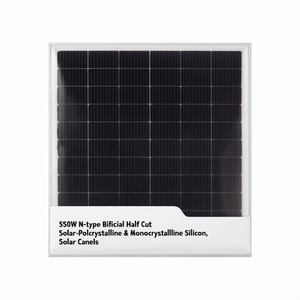 Panneau solaire bifacial de type N de 550 W - Silicium polycristallin et monocristallin - Product Image 2