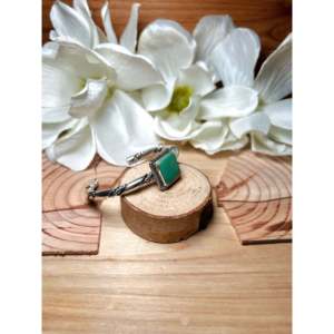 Wydell Billie Kingman Turquoise & Sterling <b>Silver</b> Fashion <b>Cuff</b> <b>Bracelet</b> - Product Image 2