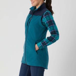 Nueva venta al por mayor de algodón, chaleco acolchado para mujer, ropa de invierno, chaleco acolchado de moda con capucha y cremallera, chaleco acolchado de nailon para mujer - Product Image 6