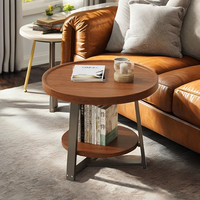 Petit canapé double de luxe moderne Table d'appoint créative convertible ménage Salon Tables basses pour le thé