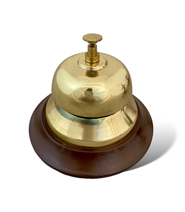 Mesa de cena de metal de latón pulido Campana Suministros de hotel y restaurante Tipo de vajilla - Product Image 4