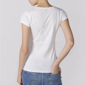 Las camisetas de mujer de nuevo estilo más populares, camiseta de mujer de tamaño personalizado, camiseta de mujer de la mejor calidad en stock - Product Image 2