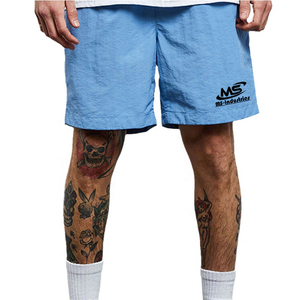 Hot Sale Wholesale Custom LOGO Nylon Polyester Fast Dry Custom Shorts Men Sports Breathable Custom Mens Shorts - Product Image 4