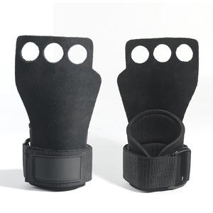 Gymnastique Cuir 3 Trous Poignées Gym Fitness Push Up Trainer Heavy Duty Exercice PU Cuir Gymnastique Poignées - Product Image 6