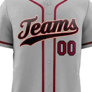 Maillots de baseball unis pour hommes, de haute qualité, pour jeunes, personnalisables, vierges, à prix abordable et avec design sur mesure - Product Image 6