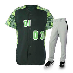 Uniforme de baseball personnalisé avec logo personnalisé 2025 Nouvelle arrivée Haute qualité Fabriqué sur mesure 100% polyester Ensembles de vêtements de sport - Product Image 6